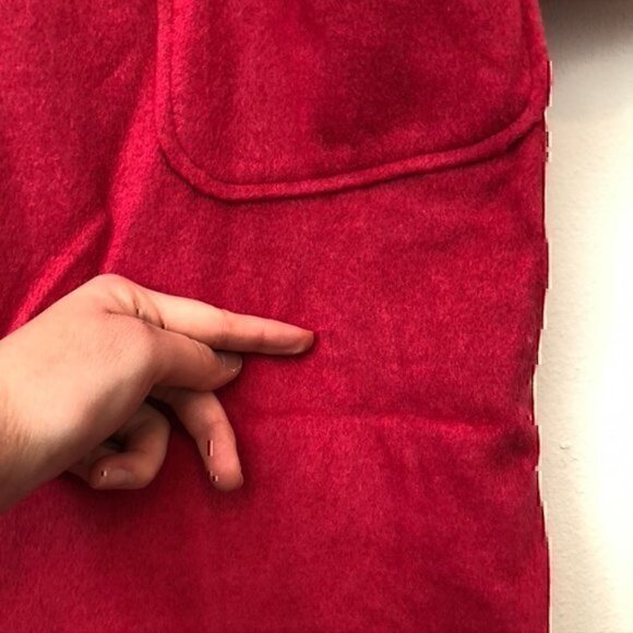 NWOT LEITH Single Button Long Jacket Pink WOOL Lightweight Fall Spring Coat S - Picture 8 of 14